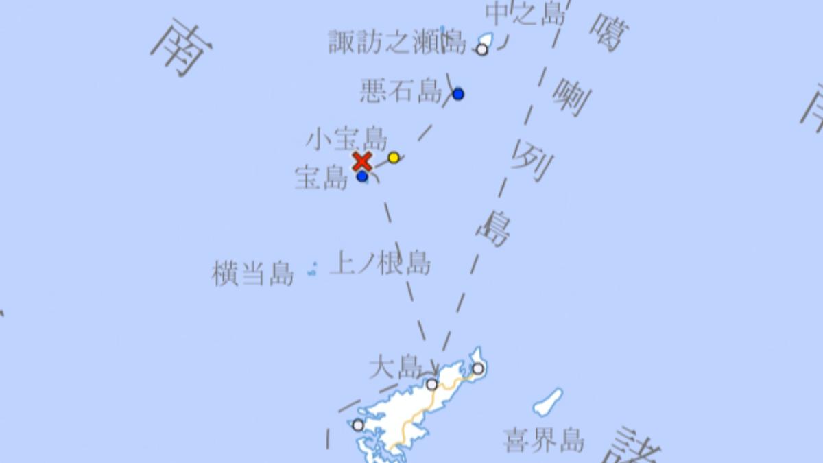鹿兒島規模5以上地震已4起!最大震度5弱 震近890次