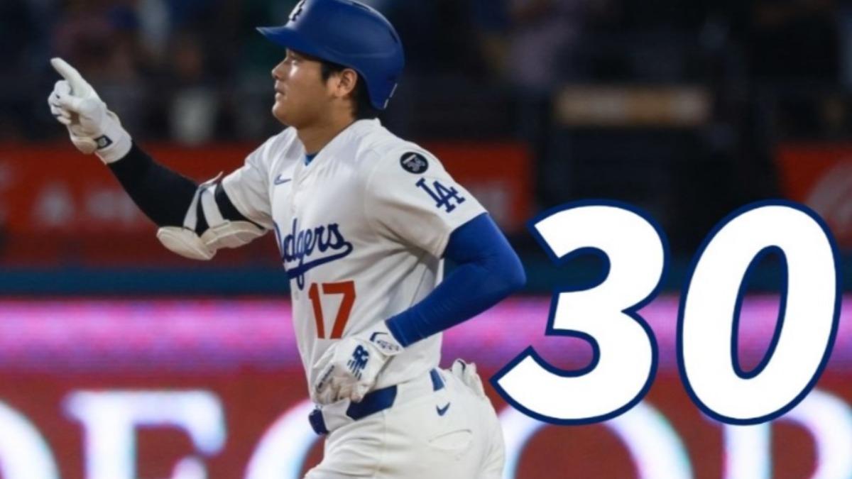 MLB／大谷翔平炸裂！連5季完成30轟　1紀錄成歷史第4人
