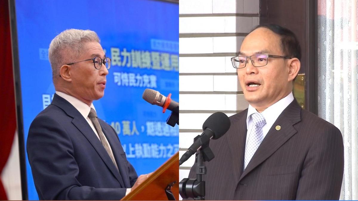 傳出新任駐美代表人選分別為國安會副秘書長徐斯儉(左)、駐加拿大代表曾厚仁。(圖/總統府提供、TVBS)
