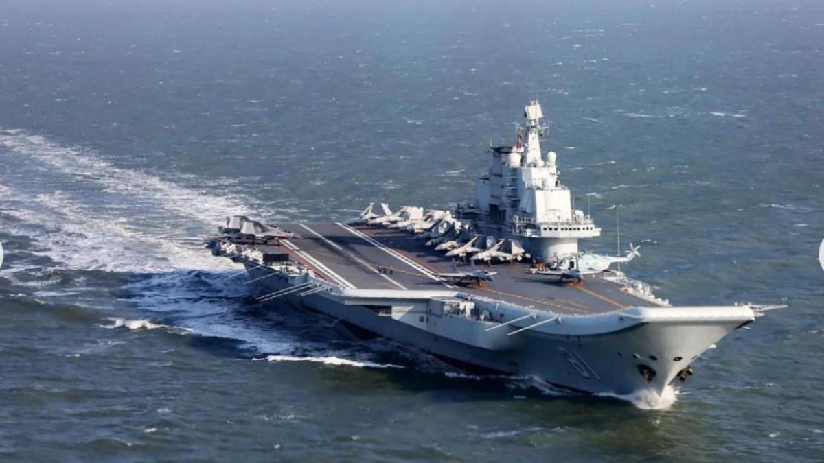 大陸時隔8年再派航艦訪港 港媒:震懾潛在威脅。(圖/百度)