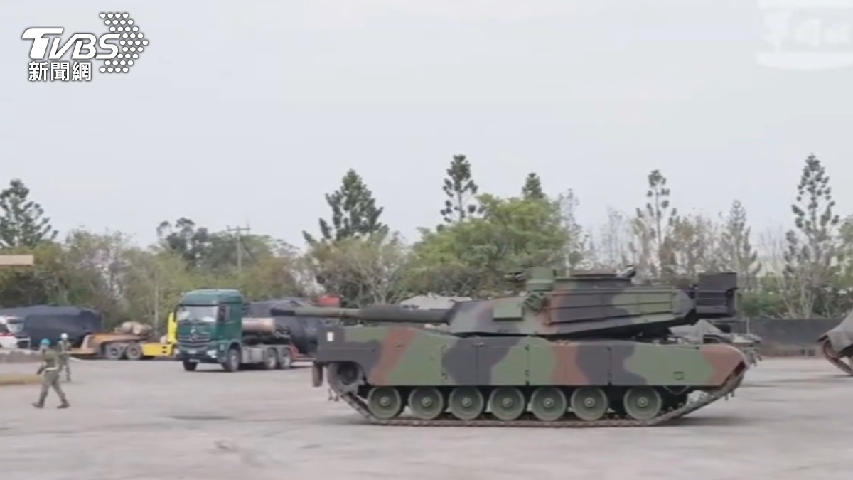 M1A2T戰車。 (圖/TVBS)