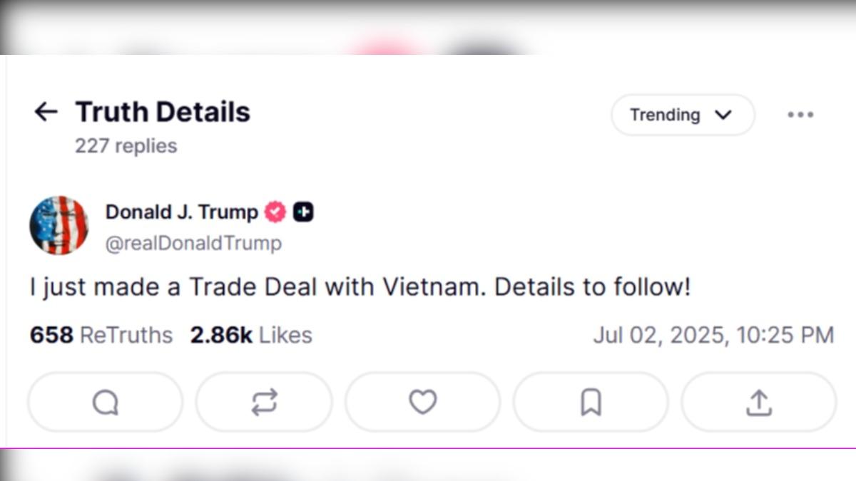 川普宣布與越南簽貿易協議46%變20% Nike、Lululemon聞訊漲