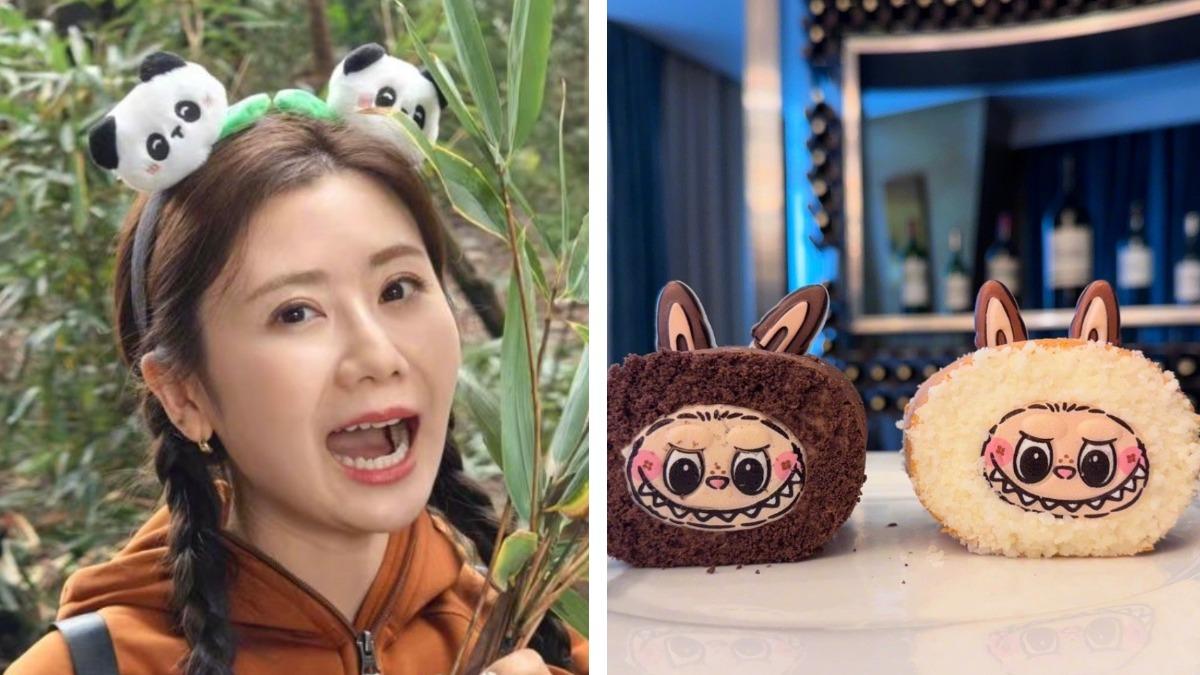 福原愛超嗨直呼「吃爽了」 嗑Labubu蛋糕狂誇巨好吃