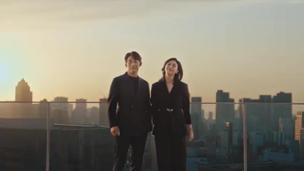 反町隆史、松嶋菜菜子再次在廣告中合作。（圖／翻攝自SHISEIDO）