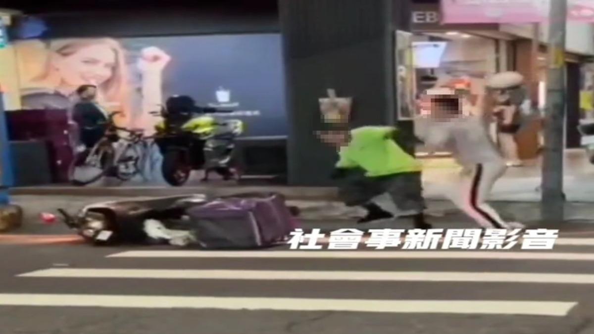 騎士行車糾紛３人社維法送辦。（圖／社會事新聞影音）