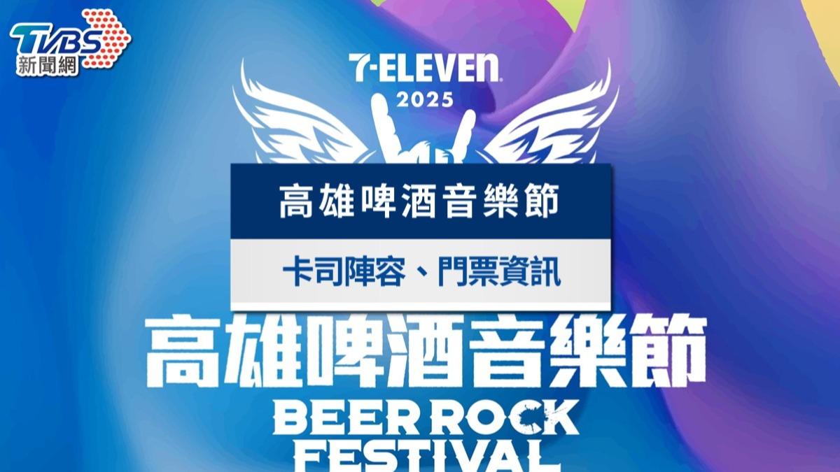 2025高雄啤酒音樂節7/4登場!卡司陣容、演出時間表、門票資訊