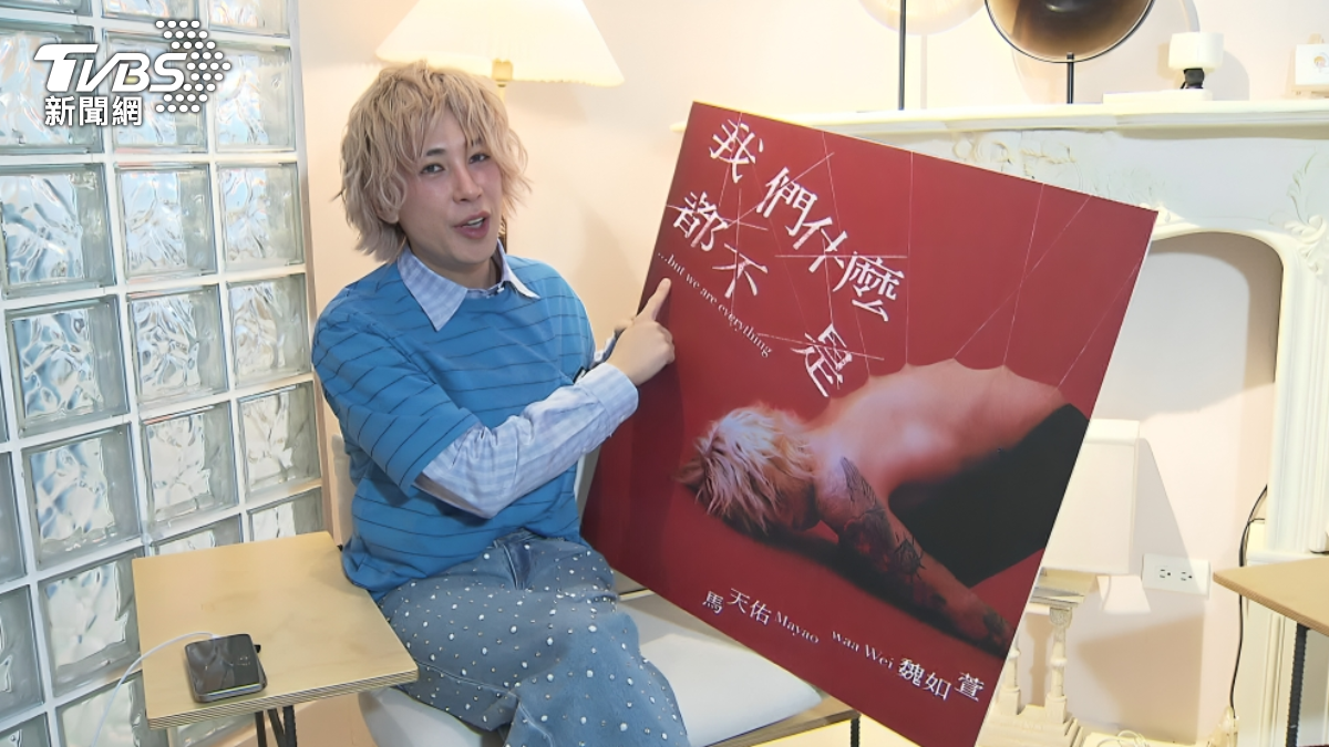 馬天佑兩個月來密集赴台宣傳。（圖／范宇宣攝）