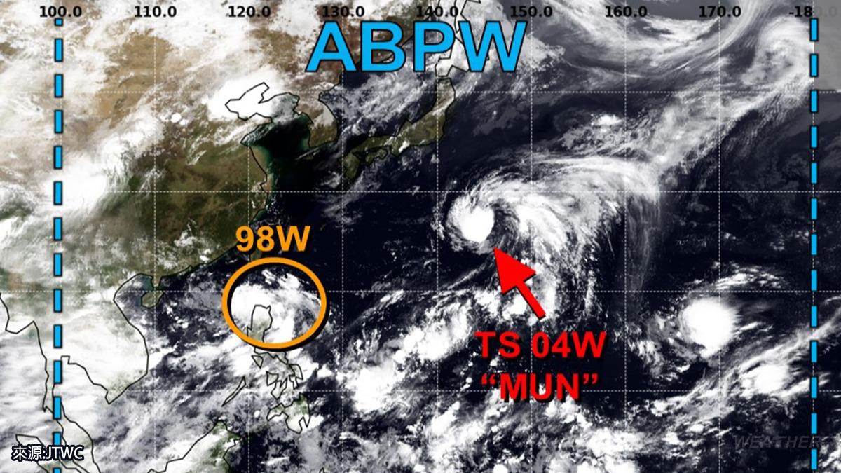 天氣/丹娜絲颱風將生成! 「最接近台灣」時間出爐