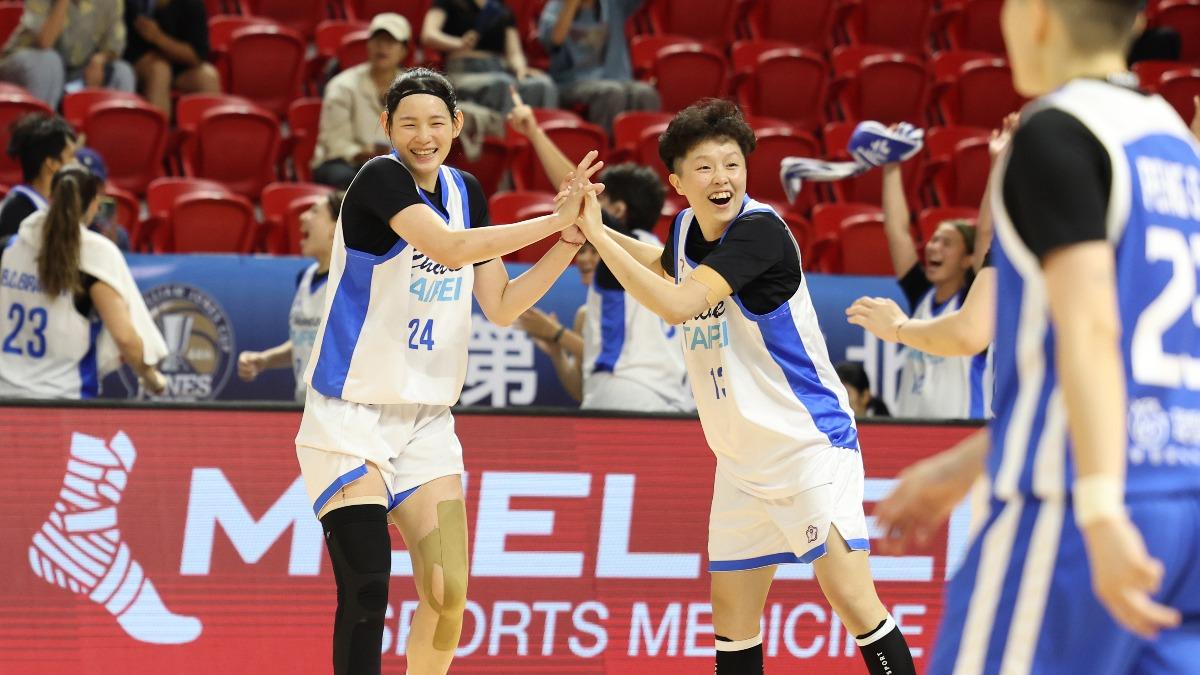瓊斯盃上「姐妹鬩牆」!世大運女籃防守建功 65比62險勝台灣隊