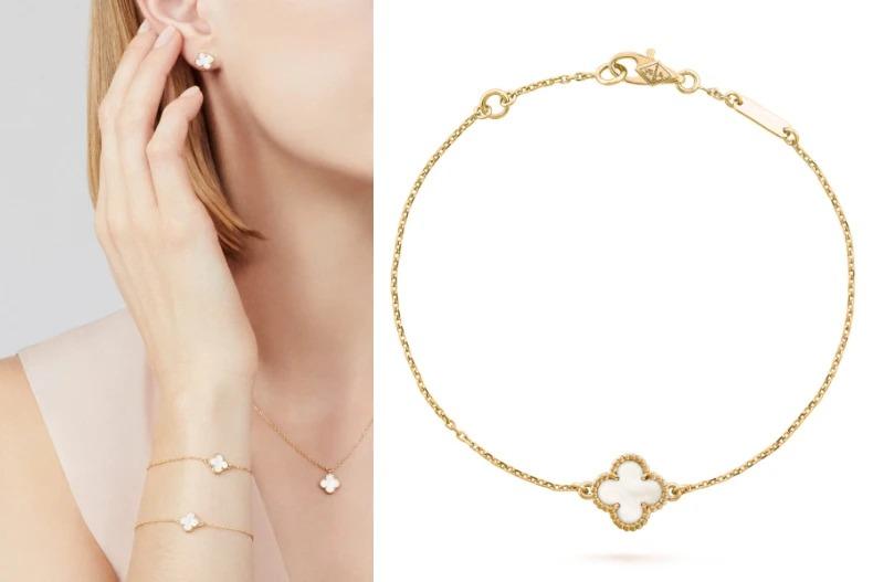 Van Cleef & Arpels Alhambra系列飾品。（圖／翻攝自Van Cleef & Arpels官網）