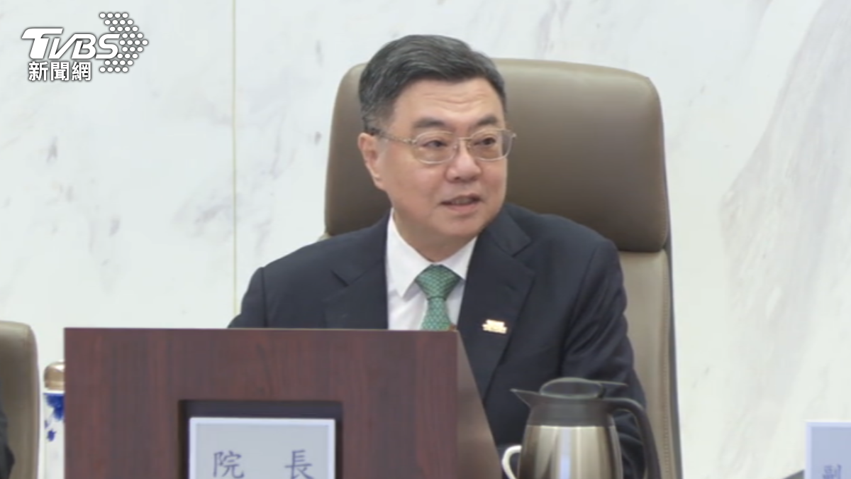 行政院長卓榮泰要求擴大辦理敬軍活動。(圖/TVBS)