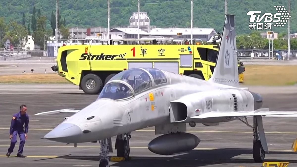 捍衛我國領空逾半世紀的F-5系列戰機,正式在今(4)日除役。(圖/TVBS)