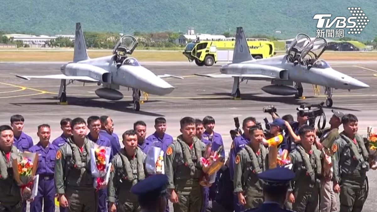 捍衛我國領空逾半世紀的F-5系列戰機,正式在今(4)日除役。(圖/TVBS)