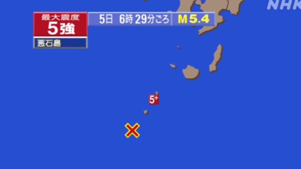 搖逾1300次!鹿兒島凌晨5強地震下午又搖 日氣象廳:小心有震度6弱