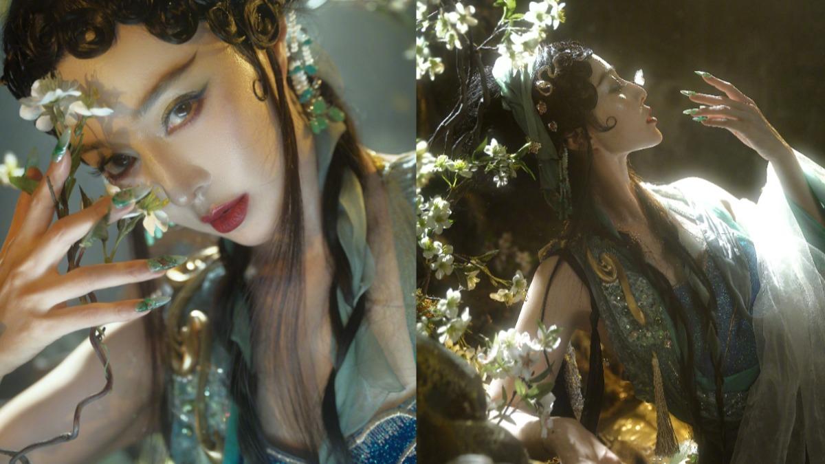 范冰冰神還原張曼玉造型! 變身「最性感青蛇」辣露大腿根