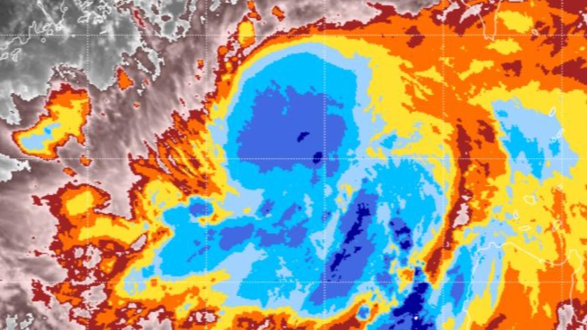天氣/颱風丹娜絲「增強北上」!大台北猛變天 專家驚:很大隻