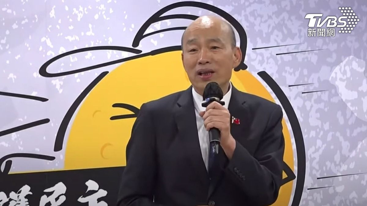 又噴金句!韓國瑜喊瘋了:一寸光陰一寸金 罷免原來發神經