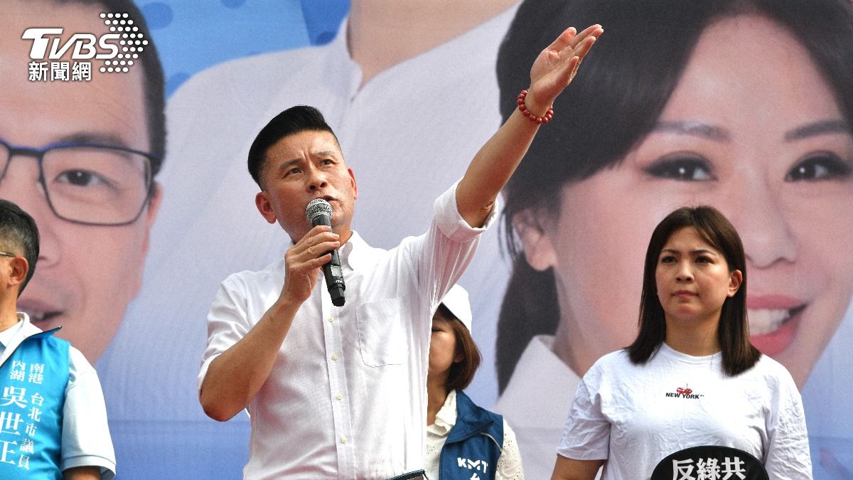國民黨台北市黨部代理主委、台北市議長戴錫欽。（圖／胡瑞麒攝）