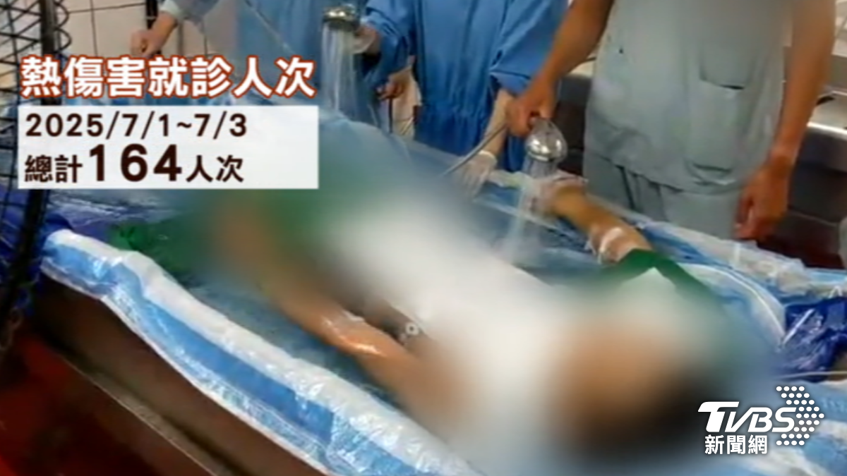 年長者當心室內中暑。(圖/TVBS)