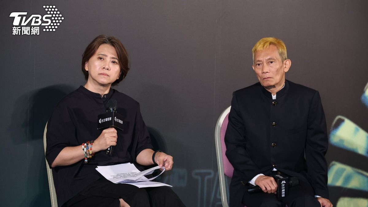 北影總監李亞梅與名導張之亮。（圖／張哲鳴攝)
