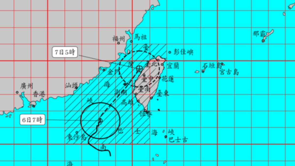 颱風/丹娜絲路徑東修!粉專曝「最強風雨恐掃4地」 各國預測出爐