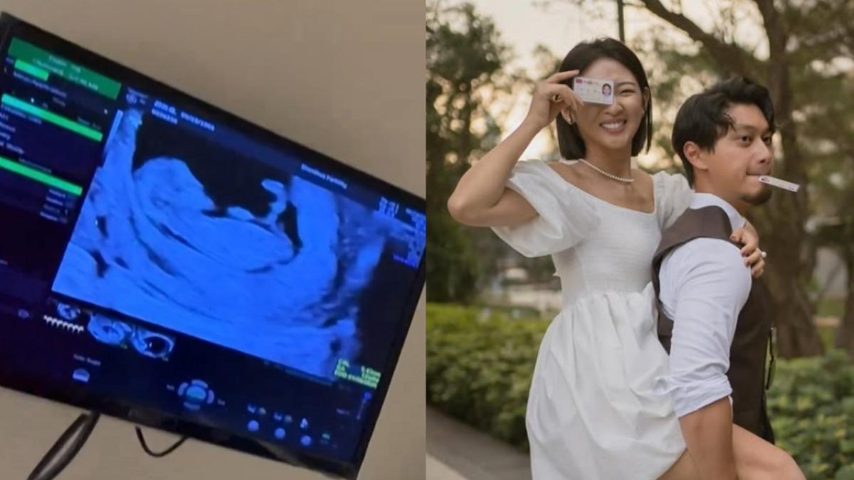 華航林依晨再婚一年「宣布懷孕」! 挺過18次失敗曬超音波:期待相遇