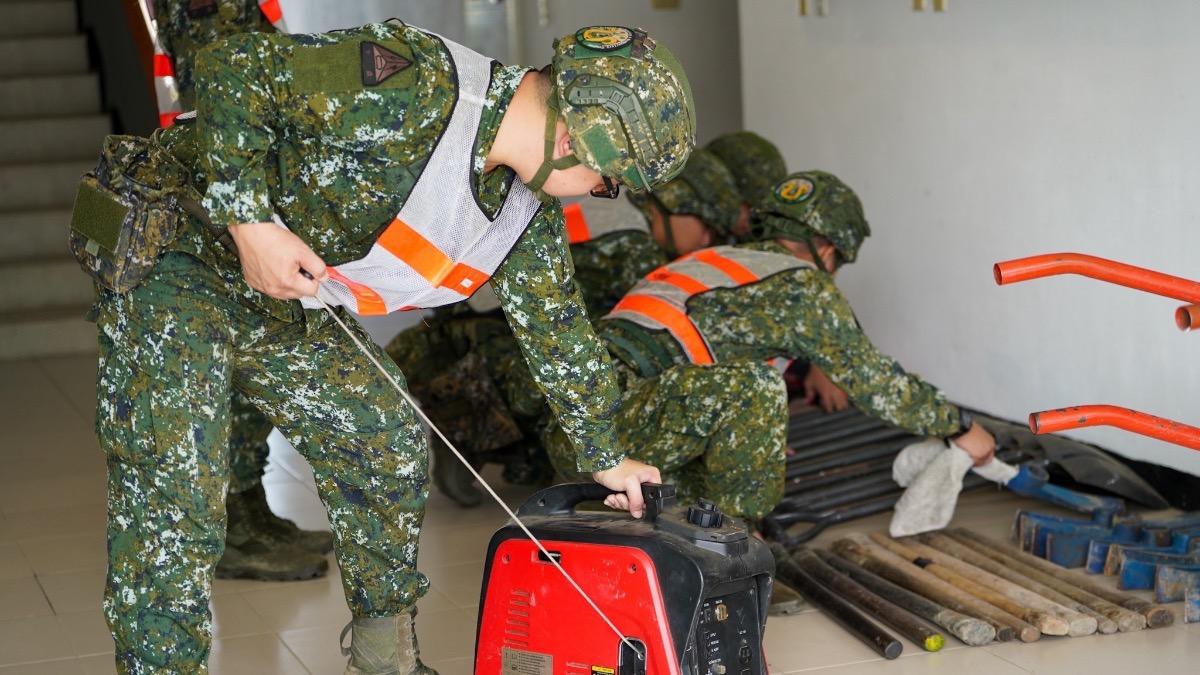 丹娜絲轉中颱!中南部嚴防豪雨 國軍一級開設進行災防整備