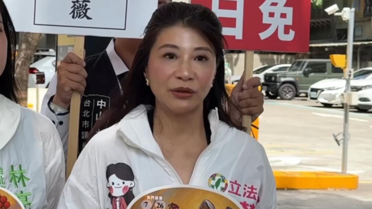 新仇舊恨!林楚茵陪罷團宣傳罷免 與王鴻薇「立院互毆」恰滿一年