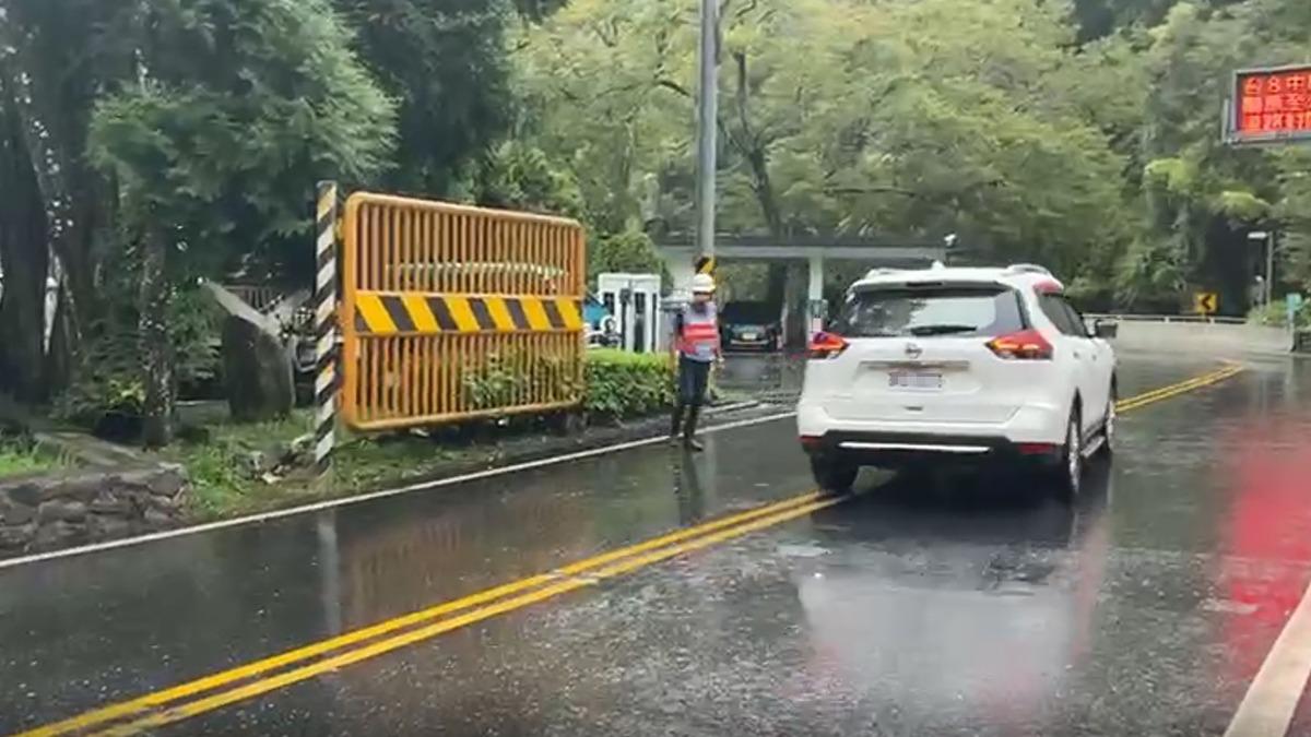 丹娜絲雨炸中橫山區!預估雨量達230毫米 台8線不排除封路