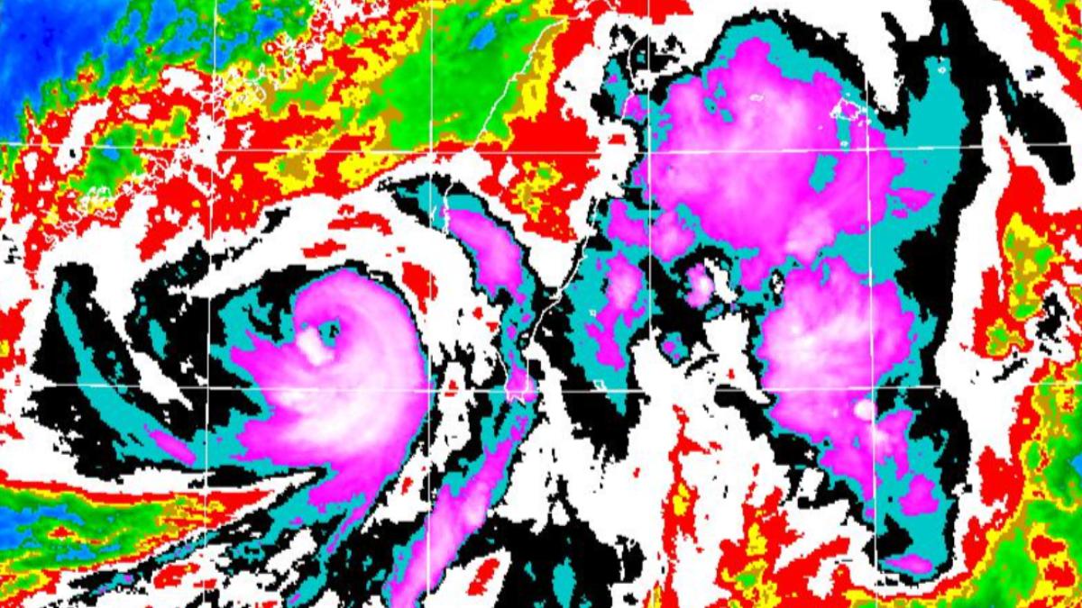 丹娜絲暴風圈觸陸！南高屏留意強風豪雨　屏東累積雨量438毫米