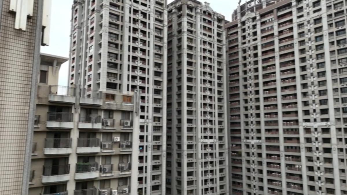 高樓層「強風更有感」,有住戶指出,風大時30樓高的大廈「鋼骨會晃」。(圖/TVBS)