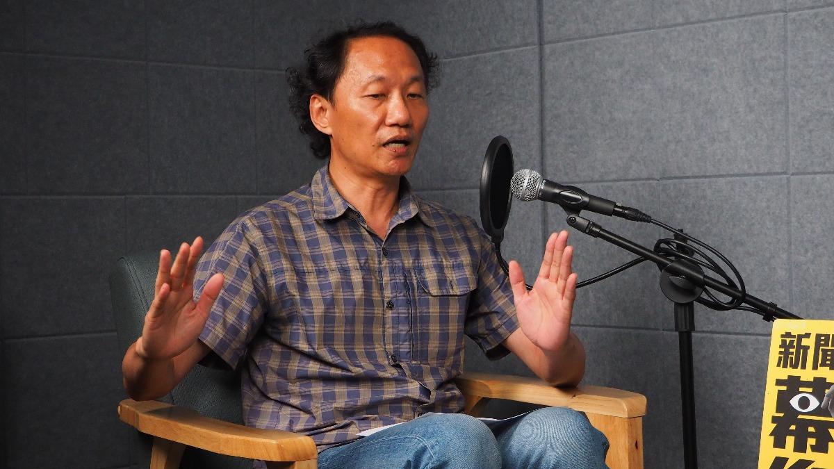 張烽益表示,平均薪資經常被高收入者拉高,並不反映多數勞工的實際處境 。(圖/新聞幕後提供)