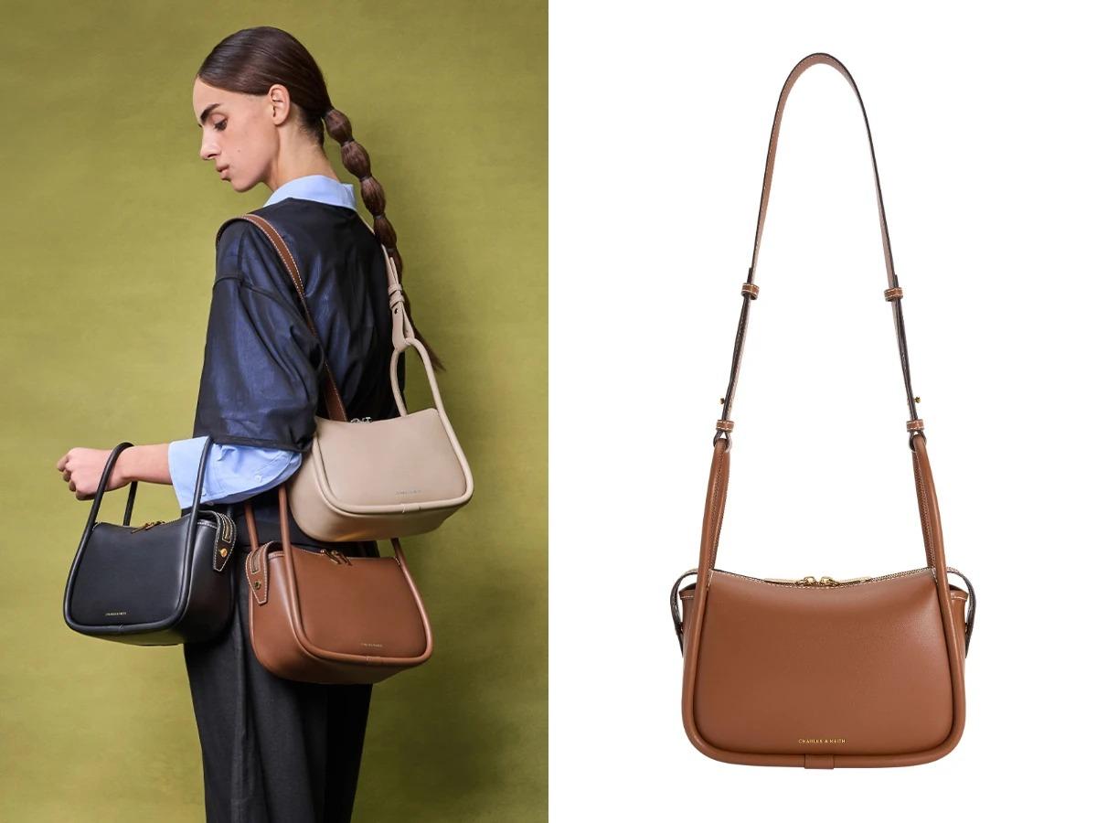CHARLES & KEITH Lyla 中型托特包。（圖／翻攝自CHARLES & KEITH官網）