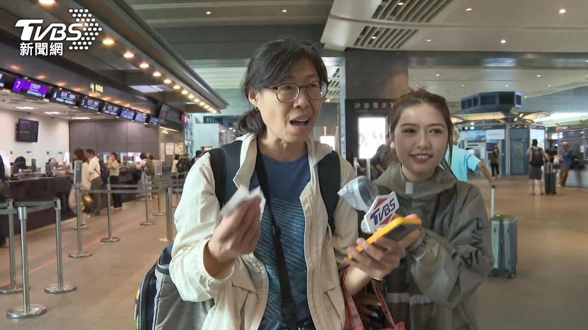 高鐵提早恢復全線營運民眾開心。(圖/TVBS)