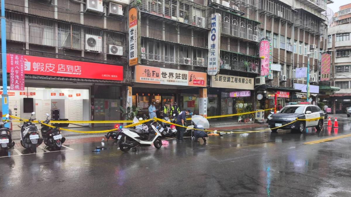 警方在現場拉起封鎖線。（圖／民眾提供）