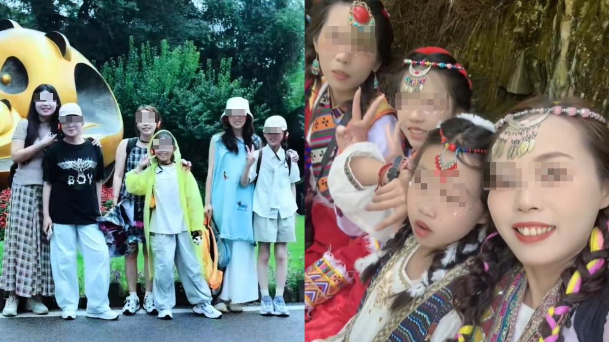 滾下山崖墜河!陸母女旅遊「2死5失蹤」 最後身影合照燦笑