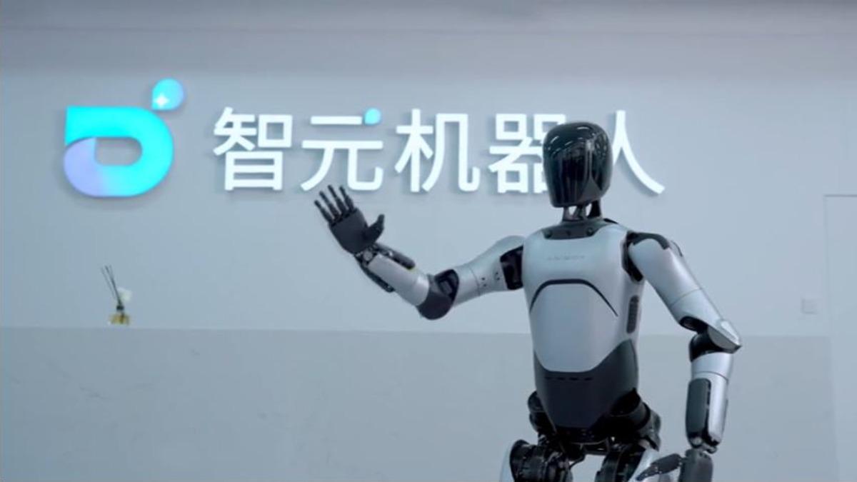 中國大陸積極發展人形機器人產業。(圖/TVBS)