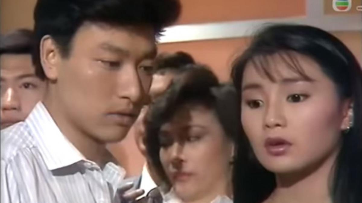 詹秉熙剛出道時就與張曼玉搭檔。(圖/翻攝自微博)
