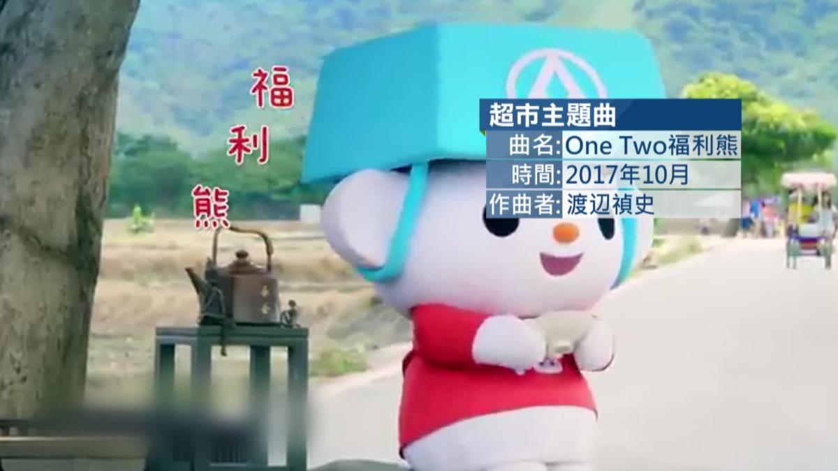 超市2017年推出洗腦主題曲福利熊。(圖/全聯福利中心提供)