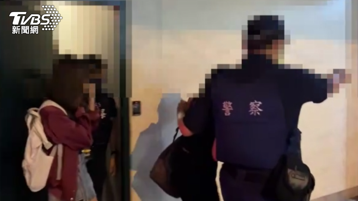 長髮泰籍男被依法送辦。（圖／TVBS）