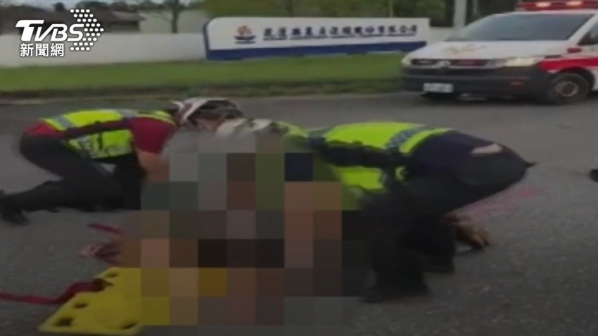 女大生當場沒有呼吸心跳，送醫仍死亡。（圖／TVBS）