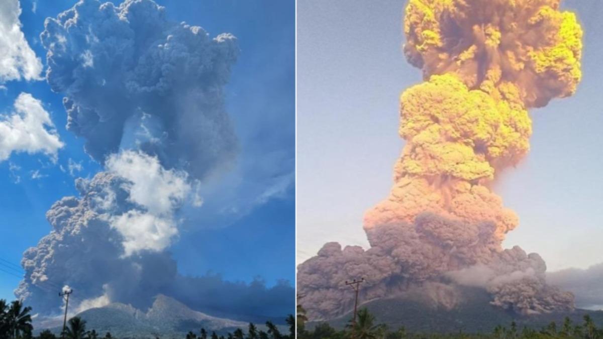 印尼火山連兩噴!灰柱衝19公里高空 至少24峇里島航班取消