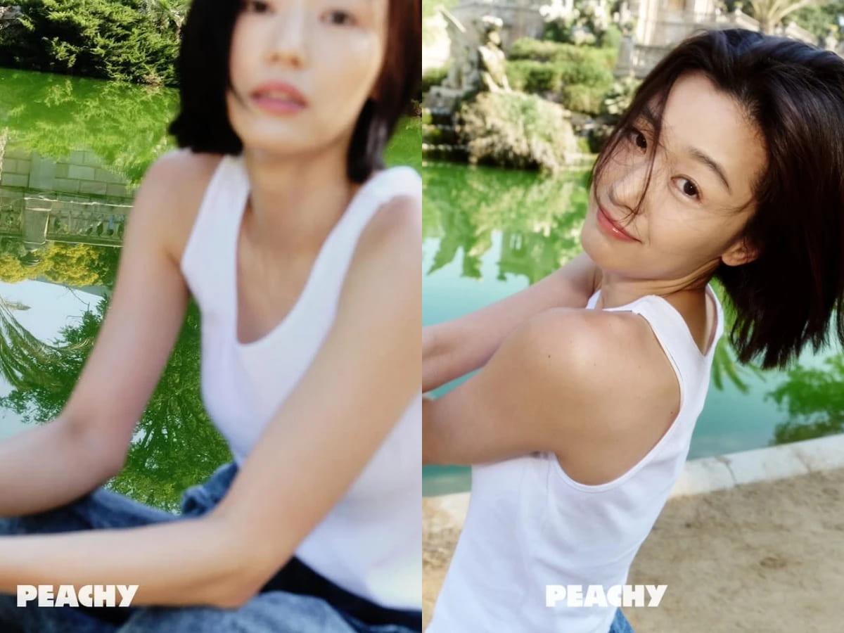 40+必剪的神髮型。(圖/翻攝自IG@everything.is.peachy)