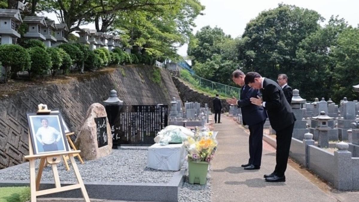 安倍遇刺滿3週年！石破茂獻花悼喊：願他在天上守護日本