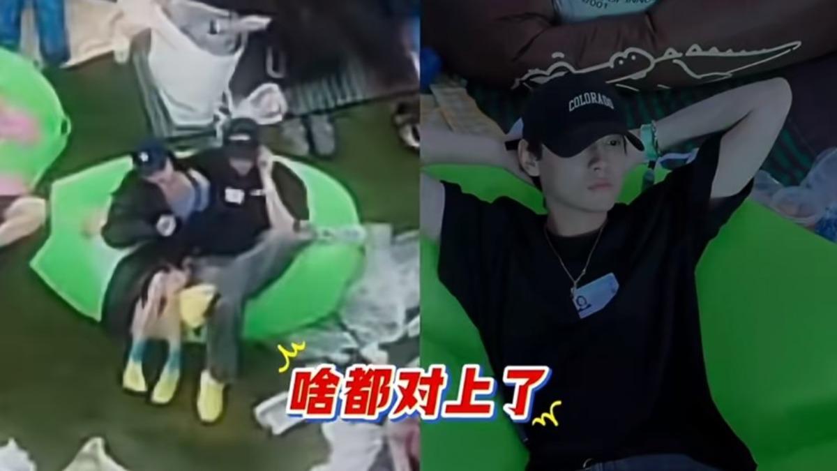 田栩寧被抓包有地下女友。(圖/翻攝自微博)