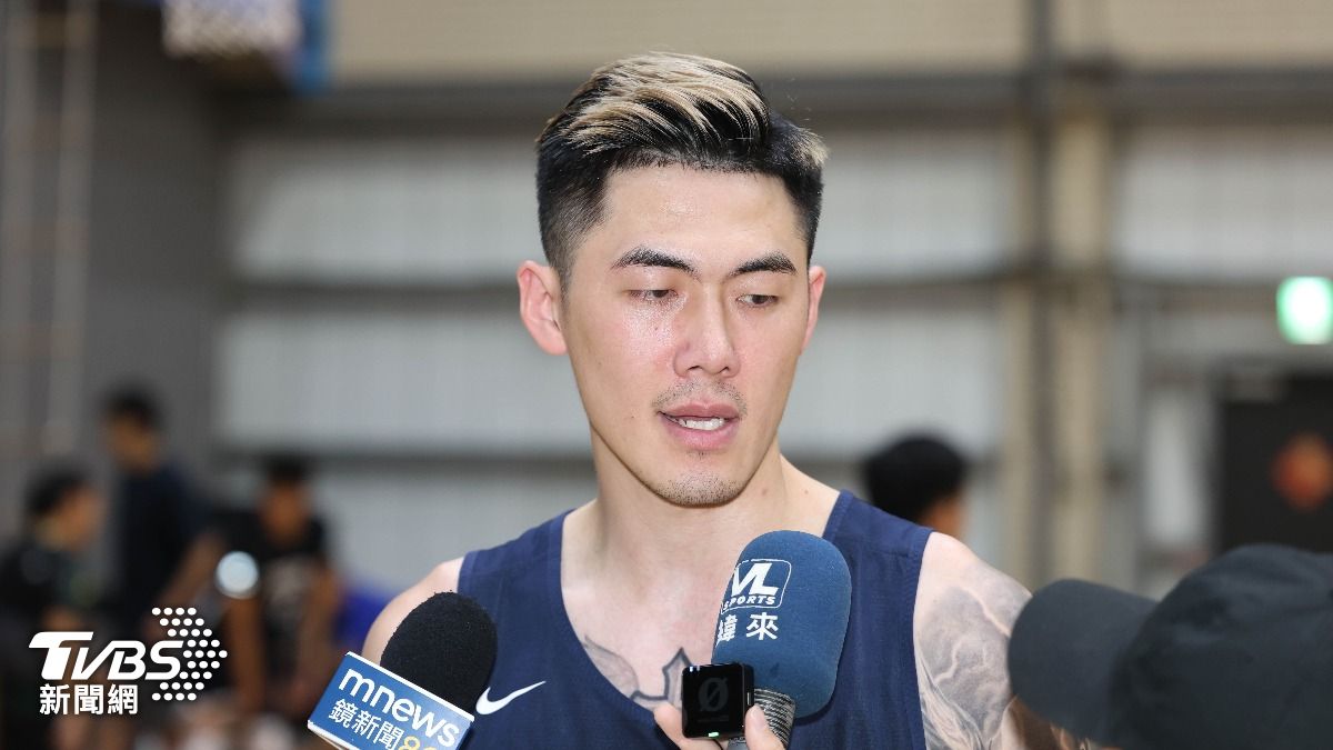 中華男籃球員劉錚。（圖／華子琛攝）