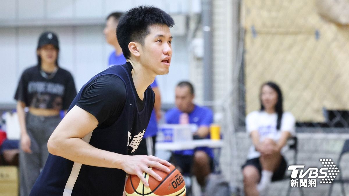 中華男籃球員林庭謙。（圖／華子琛攝）