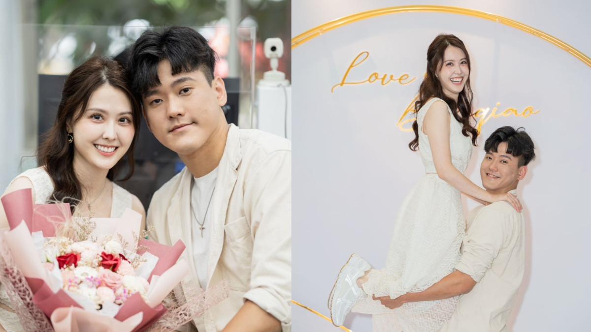 恭喜!戲劇女神無畏颱風結婚了 張晏塵帥尪「超狂背景」曝光