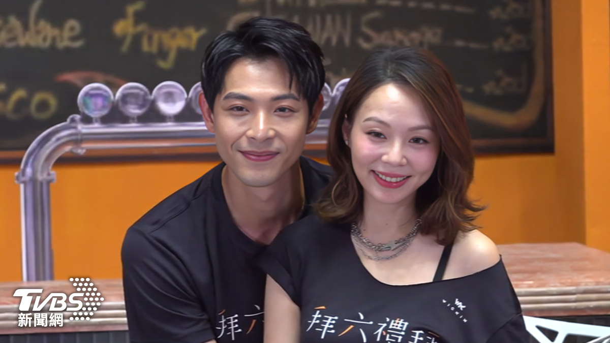 連晨翔戲外甜蜜戲裡也是!《拜六禮拜》與孫淑媚談姊弟戀。(圖/TVBS)
