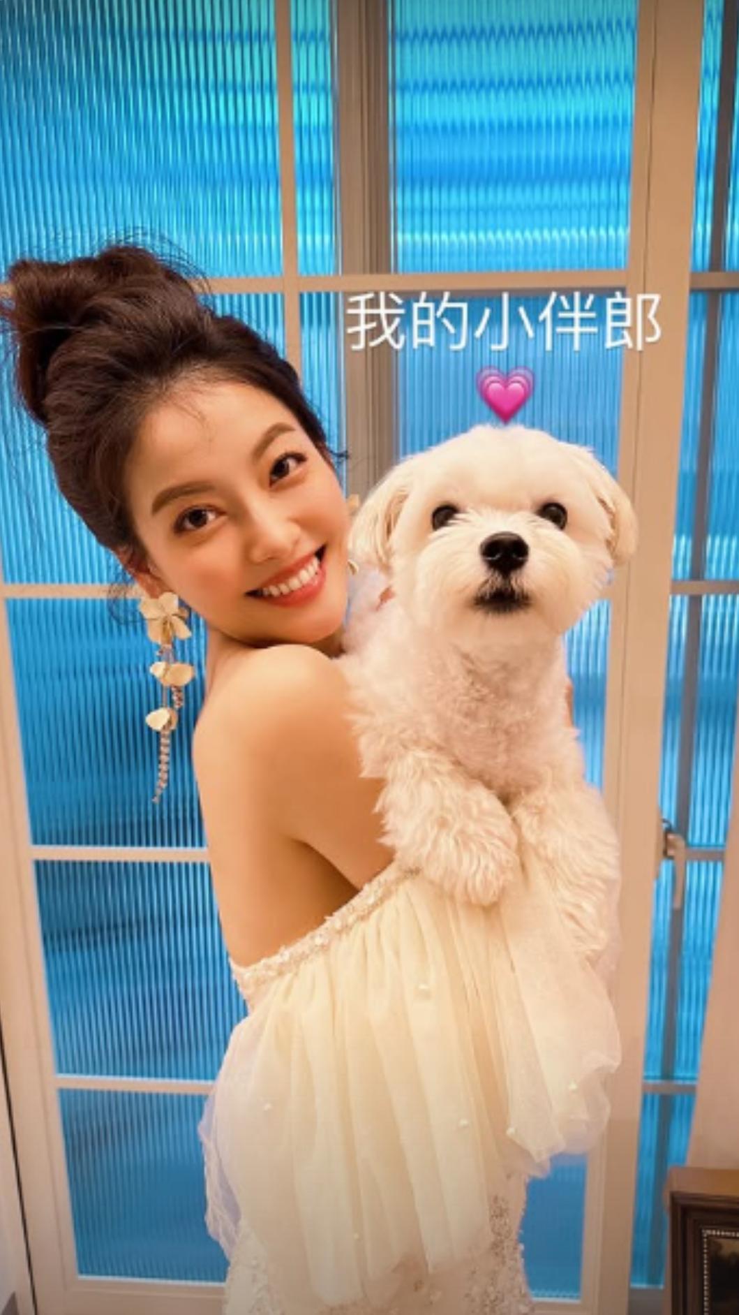王樂妍升格人妻。(圖/翻攝自王樂妍IG)
